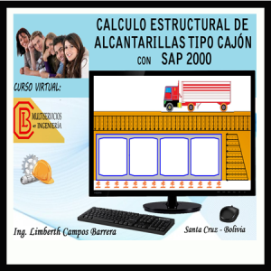 1205 CÁLCULO ESTRUCTURAL DE ALCANTARILLAS TIPO CAJON CON SAP 2000