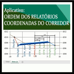 1813 PROGRAMA CLASSIFICAR RELATÓRIO DE COORDENADAS POR MÉTODO DE PONTOS DE SEÇÃO