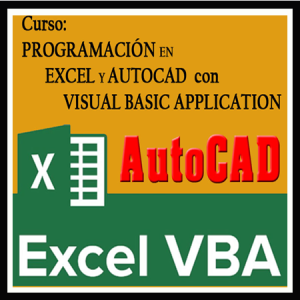 1940 PROGRAMACIÓN EN EXCEL Y AUTOCAD CON VISUAL BASIC APPLICATIONS VBA