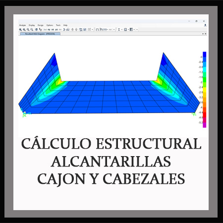 2309 CÁLCULO ESTRUCTURAL ALCANTARILLAS CAJON Y CABEZALES